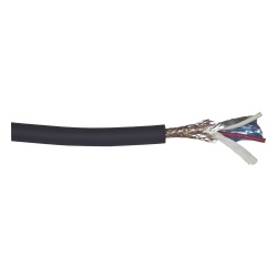 EPCOM PROAUDIO EP-2202-MIC-100M Cable para Microfono de 100 Metros / Compatible con Conectores XLR 6.5 mm 3.5 mm y RCA / Alta Fidelidad / Cable Profesional de ALTA FIDELIDAD 100% Cobre / Color Negro