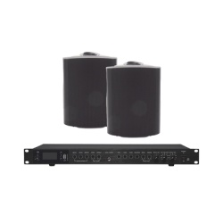 EPCOM PROAUDIO EP2060W/2WSB Amplificador de Audio con 2 Bocinas OL-5BK | 2 x 60W | Baja Impedancia 4 - 8? | Reproductor Bluetooth USB SD | Efectos Integrados Delay Echo Repeat