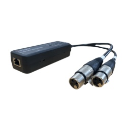EPCOM PROAUDIO EPP-AUD2XEN Extensor de Audio Dante® | 2CH XLR Input Adapter | Entrada XLR Balanceada/No Balanceada 2 Canales | Salida Digital Dante® 2CH | Latencia Configurable 1 2 o 5 ms | Ancho de - Img 2