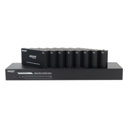 EPCOM PROAUDIO EPP-SPB18H150 Splitter y Extensor de Video HDBaseT / 1x8 / 4K@60Hz 4:4:4 / 120 m (393.7 ft) en 4K / 150 m (492.1 ft) en 1080p / 18 Gbps / HDR10+ / PoC / IR y RS-232