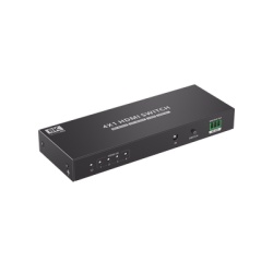 EPCOM TITANIUM TT401-8K Switch Conmutador HDMI 4X1 | 4 Entradas 1 Salida | Velocidad de trasmision 48 Gbps | Resolucion 8K | Salida de audio | HDCP 2.3