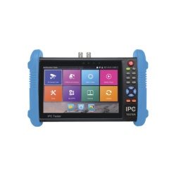 EPCOM TPTURBO8MP Probador de Video Android con Pantalla LCD de 7" para IP ONVIF / HD-TVI (8MP) HD-CVI (8MP) y AHD (5MP) / Wi-Fi Scanner IP WiFi entrada HDMI
