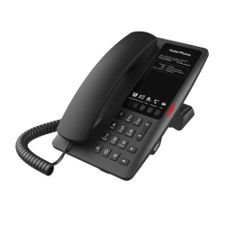 FANVIL H4WB Telefono IP Hotelero Wi-Fi 6 / 2 Lineas SIP / Doble Banda 2.4/5 GHz / 5 Teclas Programables / Puerto USB-A / PoE 802.3af / Diseno Negro - Img 3