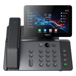 FANVIL V66-PRO Telefono IP Wi-Fi Handset Inalambrico Recepcion de Video 20 Lineas SIP Puertos Gigabit PoE con Puerto USB Bluetooth.