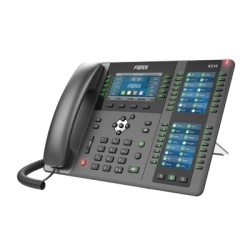 FANVIL X-210 Telefono IP ideal para recepcion hasta 20 lineas SIP PoE 106 botones DSS Bluetooth integrado para diademas puertos Gigabit soporta recepcion video