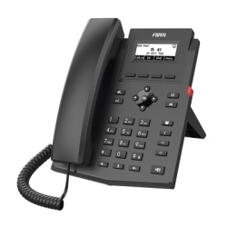 FANVIL X301W Telefono IP WiFi empresarial para 2 lineas SIP con pantalla LCD Codec Opus conferencia de 6 vias.
