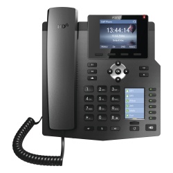 FANVIL X4 Telefono IP empresarial para 4 lineas SIP con 2 pantallas LCD 6 teclas BLF/DSS conferencia de 3 vias PoE - Img 2