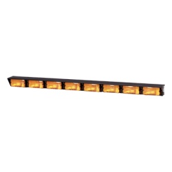 FEDERAL SIGNAL 330-312 Luces para control de trafico sistema completo LED SignalMaster unidad de 8 lamparas 12.4 A 12Vcc controlador sencillo integrado