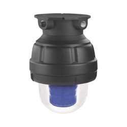 FEDERAL SIGNAL INDUSTRIAL 27XL-120-240-B-MOD Luz LED a prueba de explosiones UL y cUL para Clase I Division 1 Grupo C y D; Clase I Division 2 Grupos A y B; Clase II Division 1 Grupos E F y G; Clase II
