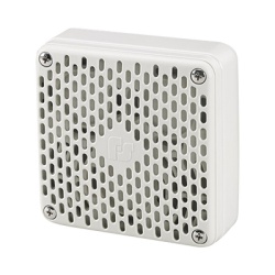 FEDERAL SIGNAL INDUSTRIAL 450E-024 Bocina electronica VibratoneÂ® Tipo 4X IP66 Aprobado por CSFM UL y cUL Listado hasta 109 dB 12-24 VCD