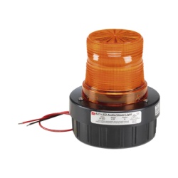 FEDERAL SIGNAL INDUSTRIAL AV1LED-120-A Combinacion de intermitente senal audible/visual Listado por UL y cUL a 120 VCA color Ambar hasta 95 dB a 1m