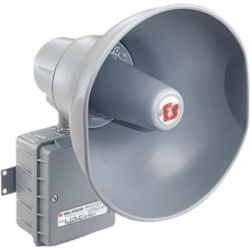 FEDERAL SIGNAL INDUSTRIAL SST3GCXMV Sirena electronica multi-voltaje seleccionable de forma remota para areas peligrosas UL y cUL para Clase I Division 2 Grupos A B C y D; Clase II Division 2 Grupos F