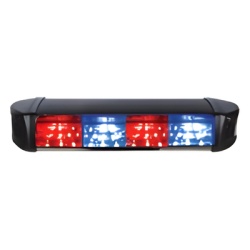 FEDERAL SIGNAL SL-4F-2R-2B Con 2 modulos rojos 2 modulos azules alternados (R-B-R-B)
