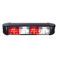 FEDERAL SIGNAL SL-4F-2R-2W Con 2 modulos rojos 2 modulos claros alternados (R-W-R-W)
