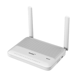 FIBERHOME HG6144F ONU GPON WiFi 6 Doble Banda (2.4/5 GHz) 2 Antenas de 5 dBi Compatible con OLT de Terceros 4 puertos Gigabit Ethernet + 1 POTS + 1 USB + 1 CATV (RF) conector SC/APC (Gestion WAN desde