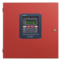 FIRE-LITE ES-1000XI Panel de control de incendio direccionable sin comunicador preinstalado 318 puntos por lazo SLC expandible a 954 puntos