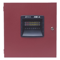 FIRE-LITE MS-4 Panel de deteccion y alarma contra incendio convencional de 4 zonas compatible con detectores i3 de System Sensor - Img 2