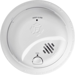 FIRST ALERT 1046832D Detector de Humo Autónomo / Ionización / 85 dB / Botón Prueba-Silencio / Batería Lateral