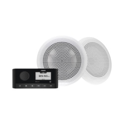 GARMIN 10-02405-50 Sistema de estero marino MS-RA60 con dos bocinas de diseno clasico incluidas.