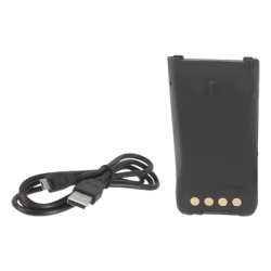 GOOD 2 GO PC-BL2006 Bateria con cargador USB integrado de Li-Ion 2000MAH con clip para radio HYT PD782 para cargarla como celular