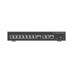GRANDSTREAM GCC6011 4 en 1: Firewall Nueva Generacion Router PBX IP Switch 10 Puertos Gigabit (4 PoE) + 2 Puertos SFP 2.5 Gigabit