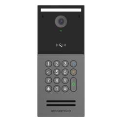 GRANDSTREAM GDS3725 Videoportero IP Inteligente GDS3725 / 2K Ultra HD 1080p / Angulo 127Â° / IA ISP con Analisis de Comportamiento / Lector RFID IC-ID NFC / Multiples Metodos de Apertura / PoE Integra