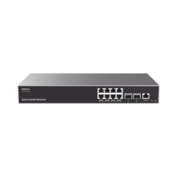 GRANDSTREAM GWN7811 Switch Capa 3 Administrable / 8 puertos 10/100/1000 Mbps + 2 Puertos SFP+ 10 Gigabit / Compatible con GWN Cloud.