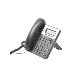 GRANDSTREAM GXP-1620 Telefono IP SMB de 2 lineas con 3 teclas de funcion programables y conferencia de 3 vias 5 Vcc