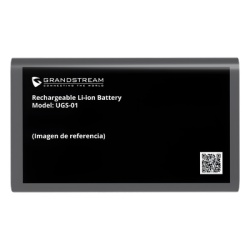 GRANDSTREAM UGS-01 Bateria de Iones de Litio UGS-01 / Repuesto para DP725 DP730 WP810 WP816 WP820 GMD1208 GVC3220 / 1500mAh 3.8V / Proteccion PCM / Circuito de Seguridad HY2113 / Material ABS+PC / Cla