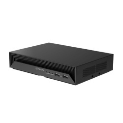 Hanwha Techwin Wisenet XRN-426S-1T NVR Inteligente 4CH AI / Soporte Camaras 8MP / Codecs H.265-H.264-MJPEG / Grabacion 40Mbps / 4 Puertos PoE / SSD 1TB / Salida HDMI / Soporte ARB / Conectividad P2P /