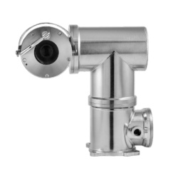 HANWHA VISION TNU-X6320A2WT1-Z Camara IP antiexplosion tipo punta de poste 2MP / 32X / IP67 / acero inoxidable / Conexion RJ45 / Certificacion cLCus C1 / D1