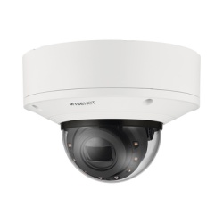 HANWHA VISION XNV-6083R Camara Domo 2MP con IA Antivandalica / Lente Motorizado de 2.8 a 10mm / WDR 120dB / Ranura MicroSD / IP66 IP67 IK10 NEMA4X