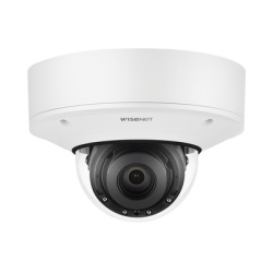 HANWHA VISION XNV-9082R Camara IP Tipo Domo Antivandalico 4K / Lente Motorizado 2.8-12mm / WDR 150db / H.265 & WiseStream