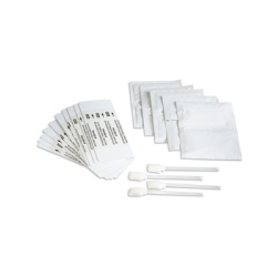 HID 062150 Kit de Limpieza / 4 Hisopos Cabezales / 10 Panos Gasa / 10 Tarjetas / Compatible INK1000