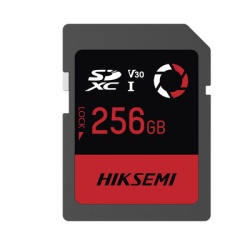 HIKSEMI by HIKVISION HS-SD-E30/256G Memoria SD / 256 GB / 180 MB/s Lectura / 150 MB/s Escritura / V30 U3 / Para Drones y Camaras de Accion / HIKSEMI CAPTURE E30