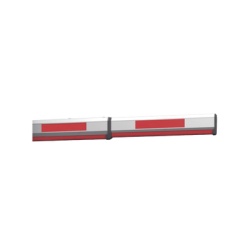 HIKVISION 366000491 Brazo Telescópico Octogonal / 6 m (19.7 ft) / Para Barrera Vehicular / Resortes Rojo y Blanco / Enganche Requerido