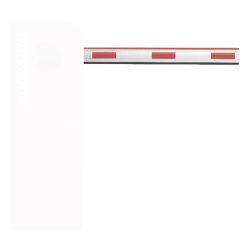 HIKVISION 366001838 Brazo de Barrera con Iluminación LED / Alcance 4 m (13.1 ft) / Aluminio 3000 x 95 x 50 mm / 12 Vcd / IP Compatible