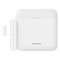HIKVISION AXPRO-KIT-MAGNETICO Kit de Alarma Inalámbrica / 48 Zonas / Wi-Fi 2.4 GHz / Comunicación 433 MHz / Batería de Respaldo 12 h / Contacto Magnético Incluido