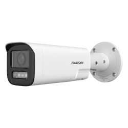 HIKVISION DS-2CD1643G2-LIZSU/SL Cámara Bala IP / 4 Megapixel / Dual Light 50 m (164 ft) / Lente Motorizado 2.8-12 mm / Audio Bidireccional / IP67 / PoE / WDR 120 dB