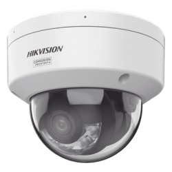 HIKVISION DS-2CD2167G3-LIS2UY Cámara Domo IP / 6 Megapixel / ColorVu 3.0 / Dual Light 30 m (98.4 ft) / WDR 130 dB / AcuSense 3.0 / IP67 NEMA 4X