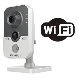 HIKVISION DS-2CD2420F-IW Cubo IP 2MP / Interior / WIFI / IR 10m / Sensor PIR para deteccion de movimiento / Audio de .2 vias / Hik-Connect P2P