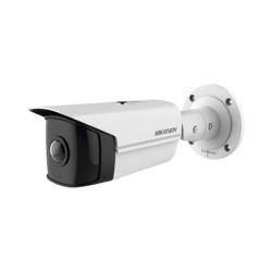 HIKVISION DS-2CD2T45G0P-I Bala IP 4 Megapixel / Serie PRO + / Panoramica 180Â° / 20 mts IR EXIR / WDR / Exterior IP67 / Video Analiticos / PoE / Onvif