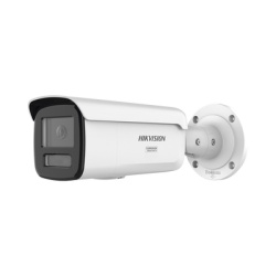 HIKVISION DS-2CD2T67G3-LIS2UY/SL Bala IP / 6 Megapixel / Lente 4 mm / 60 m (197 ft) IR + Luz Blanca / Exterior IP67 / Estrobo Luz Blanca / WDR 130 dB / AcuSense 3.0 / Metal / NEMA 4X / AcuSeek