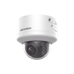 HIKVISION DS-2CD3786G2HT-LIZSU(PTRZ) Domo IP 8 Megapixel (4K) / Lente Mot. 2.7 a 13.5 mm / 40 mts IR EXIR / Exterior IP66 / IK10 / DARKFIGHTER / Audio y Alarma I/O / PoE+ / ONVIF / Micro SD / 4 Analit