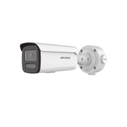 HIKVISION DS-2CD3T87G3-LISU Bala IP 8 Megapixel / Lente 4 mm / Dual Light (60 mts IR + 60 mts Luz Blanca ) / Darkfighter S / Exterior IP67 / WDR 130 dB / 4 Analiticos: AcuSense Deteccion Facial Conteo