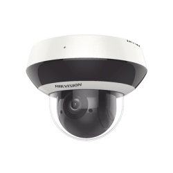 HIKVISION DS-2DE2A204IW-DE3(C0)(S6)(C) Mini Domo PTZ IP 2 Megapixel / 4X Zoom / H.265+ / 20 mts IR EXIR / WDR / PoE / IK10 / Exterior IP66 / Ultra Baja Iluminacion / Microfono Integrado / PoE / microS