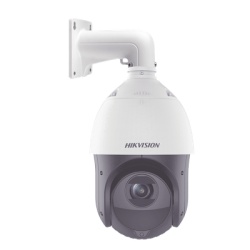 HIKVISION DS-2DE4415IW-DE(T5) PTZ IP 4 Megapixel / 15X Zoom / 100 mts IR / Exterior IP66 / DARKFIGHTER / ACUSENSE (Evita Falsas Alarmas) / Detección Facial / WDR 120 dB / Entrada y Salida de Audio y Alarmas / HLC / EIS / PoE+ / MicroSD