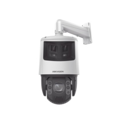 HIKVISION DS-2SE7C425MWG-EB/26(F0) [TandemVu] PTZ IP 4 Megapixel con Camara Panoramica 6 Megapixel / 25X Zoom / 200 mts IR / 30 mts Luz Blanca / ACUSENSE / IP66 / Alerta Audible y Luz Estroboscopica /