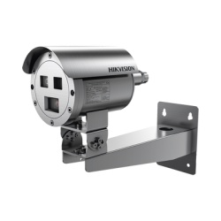 HIKVISION DS-2TD2537T-10/Q(C) Bala IP Termica Dual / Termico 9.7 mm (384 X 288) + Optico 4 mm (4 MP) / Termometrica / Deteccion de Temperatura / IP68 / 30 mts IR / Antiexplosion / Anticorrosion