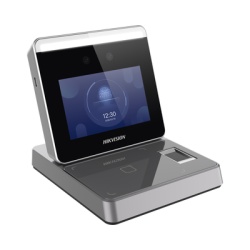 HIKVISION DS-K1F600U-D6E-F Enrolador IP de Rostros Huellas y Tarjetas (MIFARE y EM) para iVMS-4200 / Hik-Connect Teams (USB) / Facilita el Alta de Rostros Huellas y Tarjeta al Software